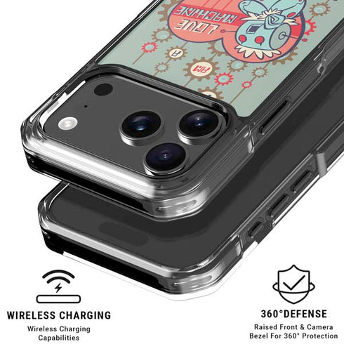 The Jetsons Love Machine iPhone 18 Pro Clear Case