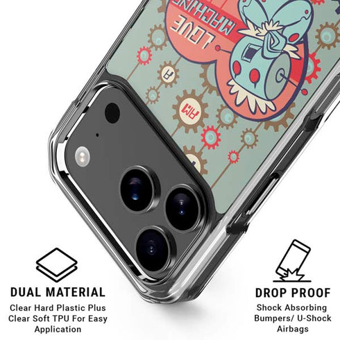 The Jetsons Love Machine iPhone 18 Pro Clear Case