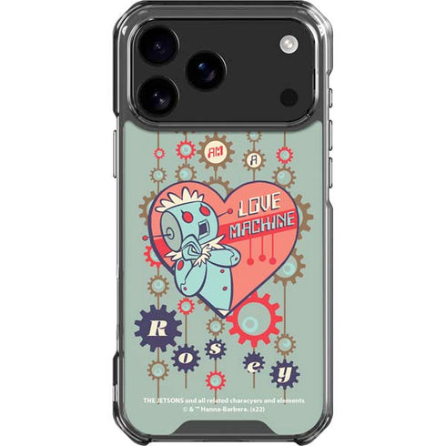 The Jetsons Love Machine iPhone 18 Pro Max Clear Case
