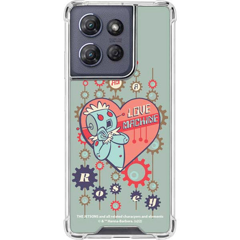 The Jetsons Love Machine Moto G 5G (2025) Clear Case