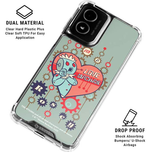 The Jetsons Love Machine Moto G Power 5G (2024) Clear Case