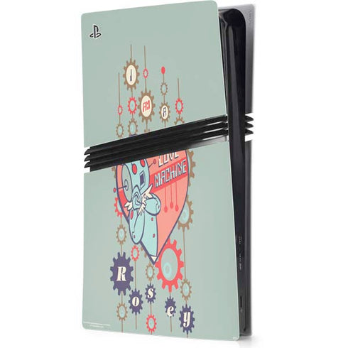 The Jetsons Love Machine PS5 Pro Console Skin