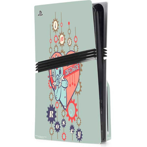 The Jetsons Love Machine PS5 Pro Disk Console Skin