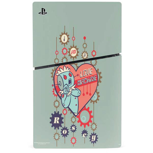The Jetsons Love Machine PS5 Slim Digital Edition Console Skin