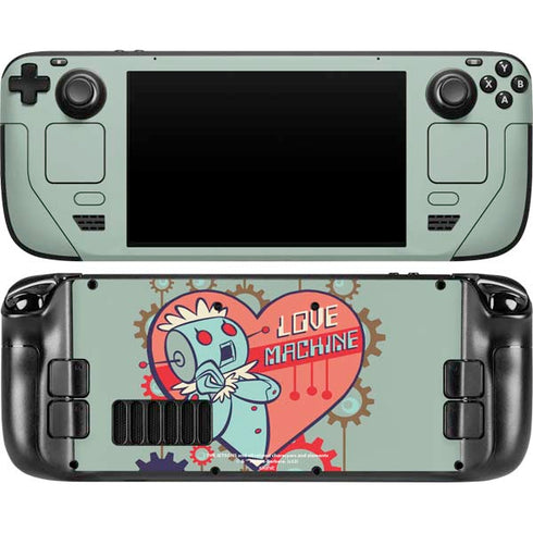 The Jetsons Love Machine Steam Deck Handheld Gaming Computer OLED Skin