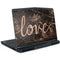 Love Rose Gold Black Dell Alienware Skin
