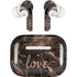 Love Rose Gold Black AirPods Skins