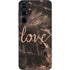 Love Rose Gold Black Galaxy A36 5G Skin