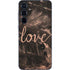 Love Rose Gold Black Galaxy A55 5G Skin