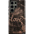 Love Rose Gold Black Galaxy S23 Ultra Pro Case