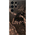 Love Rose Gold Black Galaxy S24 Ultra Skin
