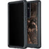 Love Rose Gold Black Galaxy S24 Ultra Waterproof Case
