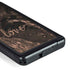 Love Rose Gold Black Galaxy S24 Ultra Waterproof Case