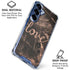Love Rose Gold Black Galaxy S25 Clear Case