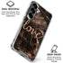 Love Rose Gold Black Galaxy S26 Plus Clear Case