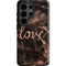 Love Rose Gold Black Galaxy S26 Ultra Impact Case