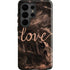 Love Rose Gold Black Galaxy S26 Ultra Impact Case
