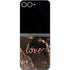 Love Rose Gold Black Galaxy Z Flip6 Skin