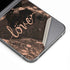 Love Rose Gold Black Galaxy Z Flip6 Skin