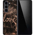 Love Rose Gold Black Galaxy Z Fold5 5G Skin