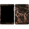 Love Rose Gold Black iPad Skins