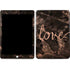 Love Rose Gold Black Apple iPad Skin