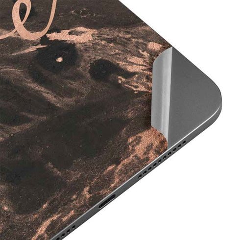 Love Rose Gold Black Apple iPad Mini Skin