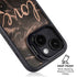 Love Rose Gold Black iPhone 13 Kickstand Case