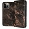 Love Rose Gold Black iPhone 13 Pro Max Folio Case