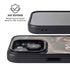 Love Rose Gold Black iPhone 14 Plus Kickstand Case