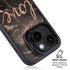 Love Rose Gold Black iPhone 14 Plus Kickstand Case