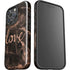 Love Rose Gold Black iPhone 16 Pro Impact Case