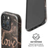 Love Rose Gold Black iPhone 16 Pro Max Magsafe Impact Case