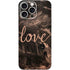 Love Rose Gold Black iPhone 16 Pro Max Skin