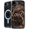 Love Rose Gold Black iPhone 16e MagSafe Case