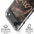 Love Rose Gold Black iPhone 17 Air Clear Case