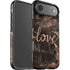 Love Rose Gold Black iPhone 17 Air Impact Case