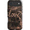 Love Rose Gold Black iPhone 17 Air Magsafe Impact Case