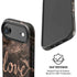 Love Rose Gold Black iPhone 17 Air Magsafe Impact Case