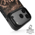 Love Rose Gold Black iPhone 17 Pro Kickstand Case