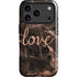 Love Rose Gold Black iPhone 17 Pro Max Magsafe Impact Case