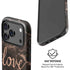 Love Rose Gold Black iPhone 17 Pro Max Magsafe Impact Case