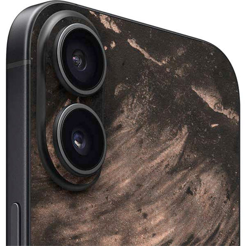 Love Rose Gold Black iPhone 17 Skin