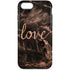 Love Rose Gold Black iPhone Cases