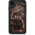 Love Rose Gold Black iPhone Cases