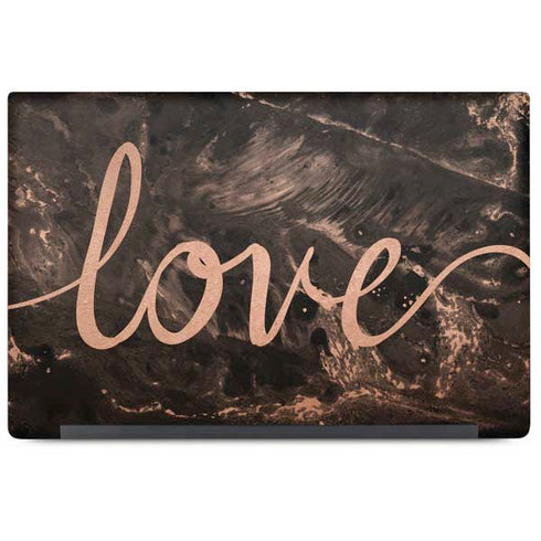 Love Rose Gold Black Dell Latitude Skin