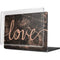 Love Rose Gold Black MacBook Pro 14in (2021-24) Case plus Skin