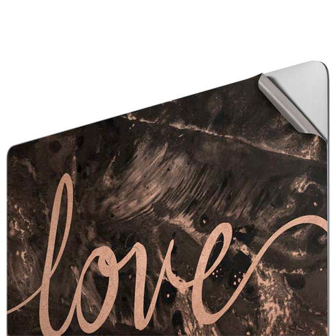 Love Rose Gold Black Apple MacBook Pro 16-inch Skin