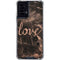 Love Rose Gold Black Moto G Power 5G (2024) Clear Case