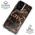 Love Rose Gold Black Moto G Power 5G (2024) Clear Case